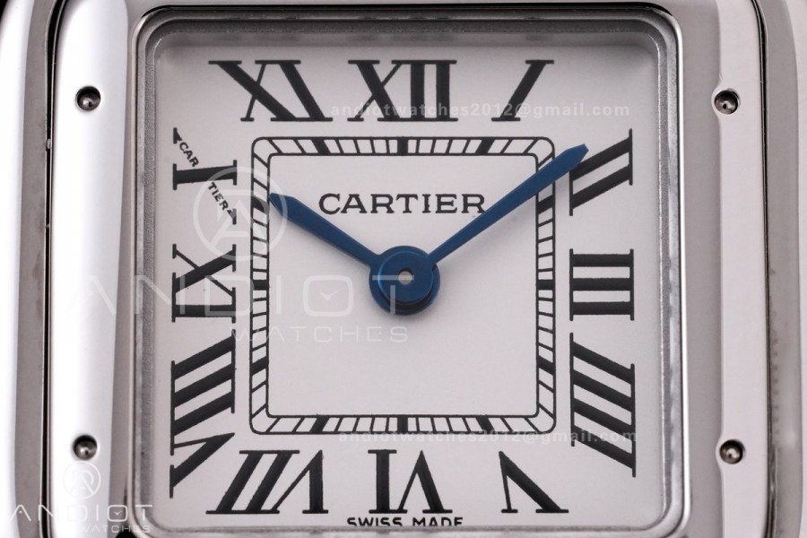 Panthère Ladies 22mm SS AF 1:1 Best Edition White Dial  on SS Bracelet Ronda Quartz