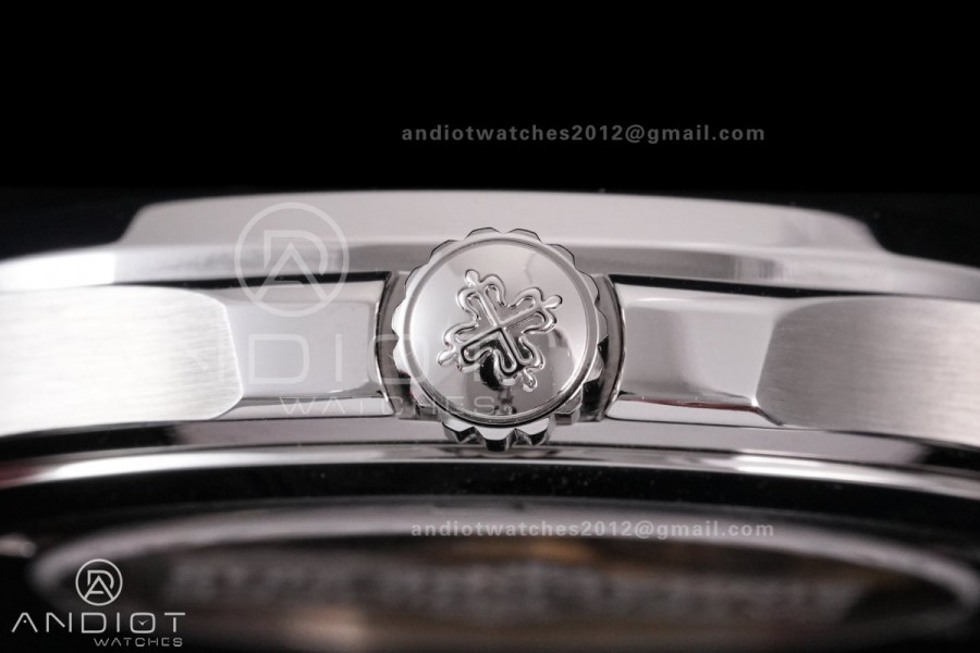 Aquanaut 5167 Singapore 2019 SS DDF 1:1 Best Edition Black Dial On Red Rubber Strap Super Clone DD324