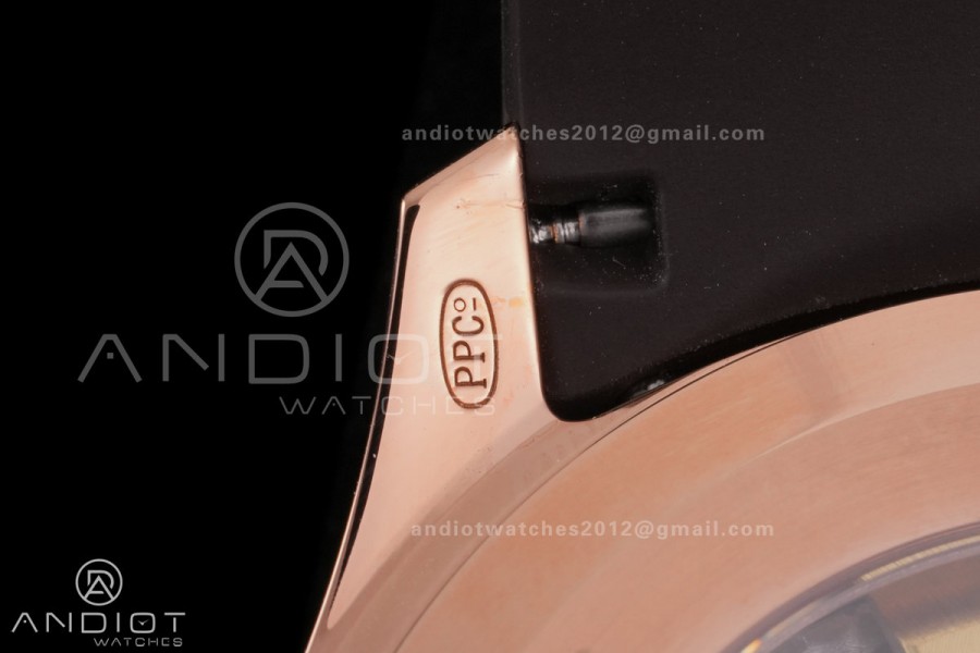 Aquanaut 5167 RG Gain Weight DDF 1:1 Best Edition Brown Dial On Brown Rubber Strap DD324 Super Clone