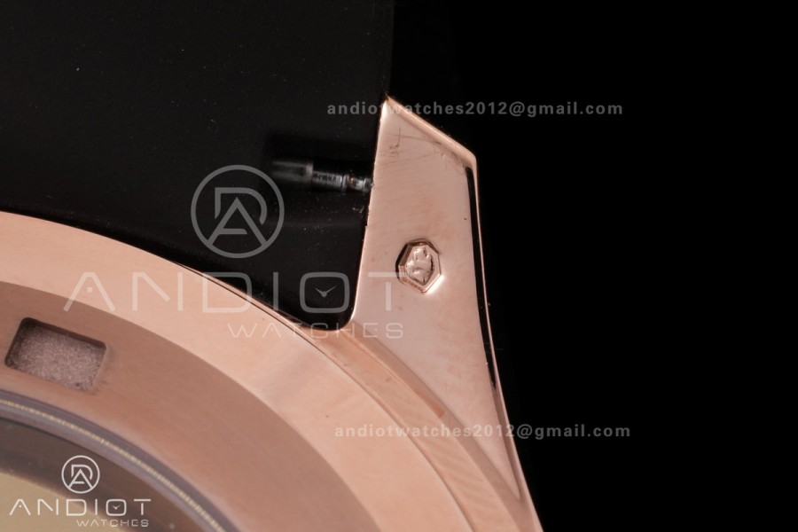 Aquanaut 5167 RG Gain Weight DDF 1:1 Best Edition Brown Dial On Brown Rubber Strap DD324 Super Clone