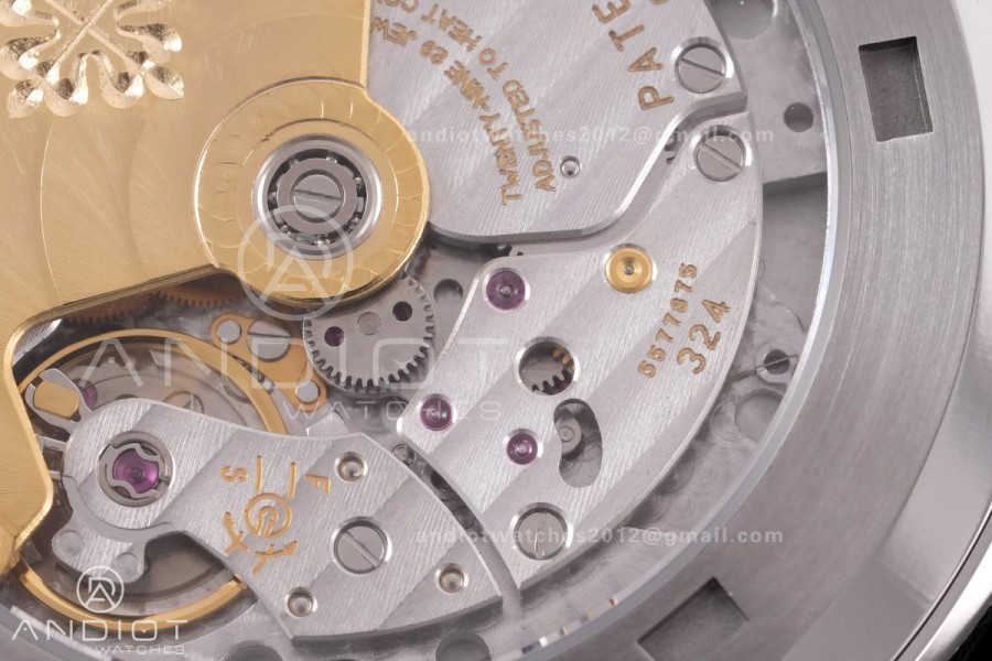 Aquanaut 5167 SS DDF 1:1 Best Edition Gray Dial on Orange Rubber Strap DD324 Super Clone