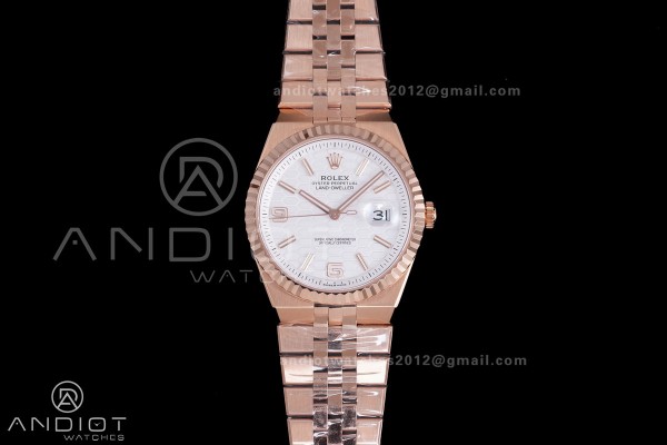 Land Dweller 127335 RG ESF White Dial On RG Bracel...