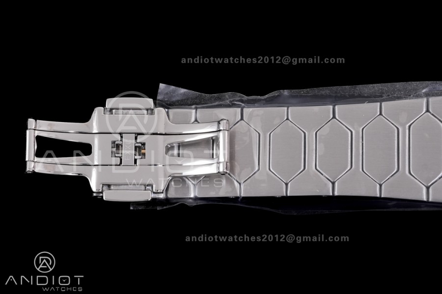 Panthère Ladies 22mm SS AF 1:1 Best Edition White Dial  on SS Bracelet Ronda Quartz