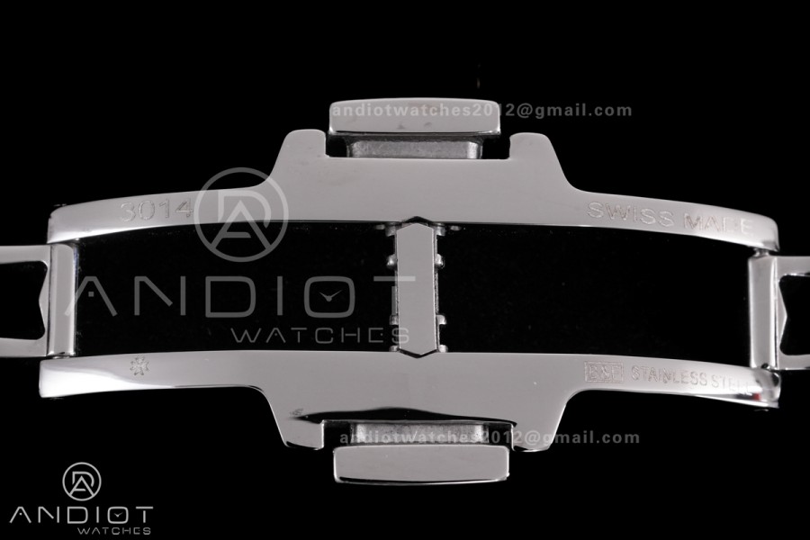 Panthère Ladies 22mm SS AF 1:1 Best Edition White Dial  on SS Bracelet Ronda Quartz
