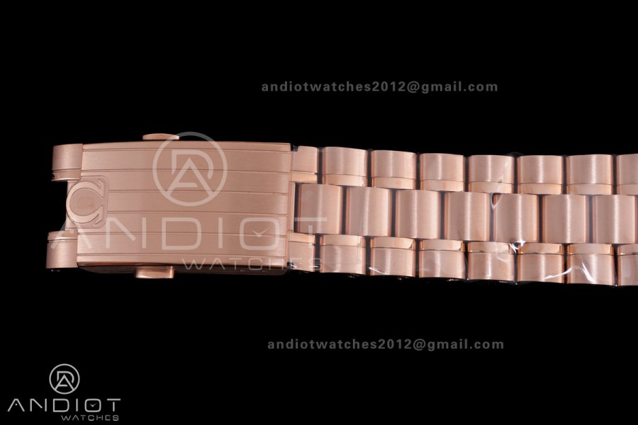 Speedmaster Professional RG N1F Best Edition Brown Dial On RG Bracelet Asian 3861