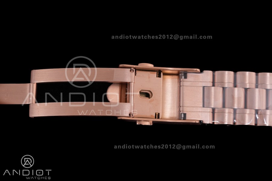 Speedmaster Professional RG N1F Best Edition Brown Dial On RG Bracelet Asian 3861