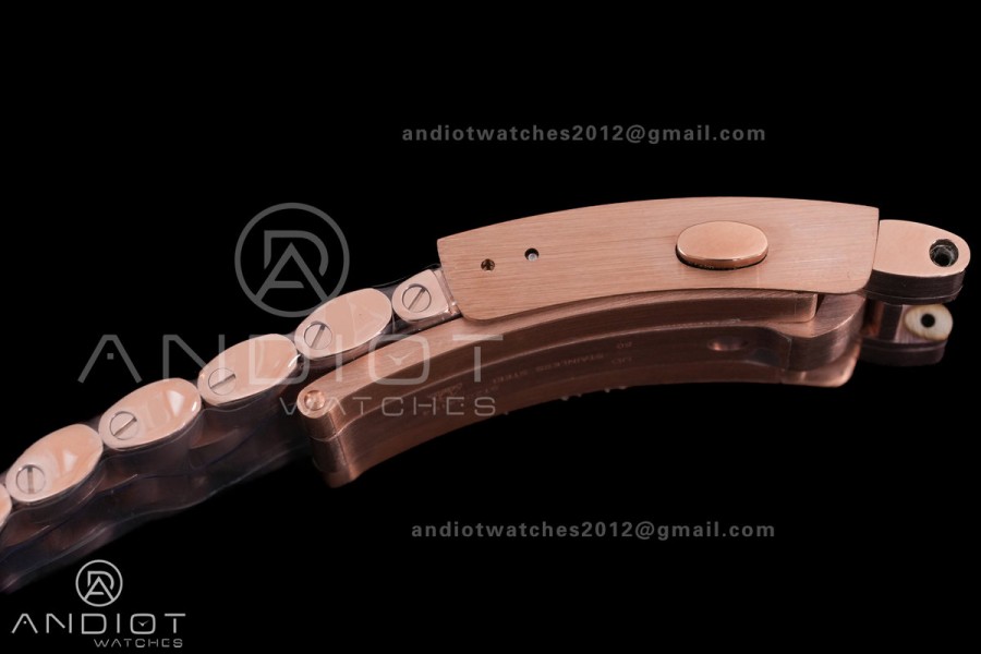 Speedmaster Professional RG N1F Best Edition Brown Dial On RG Bracelet Asian 3861