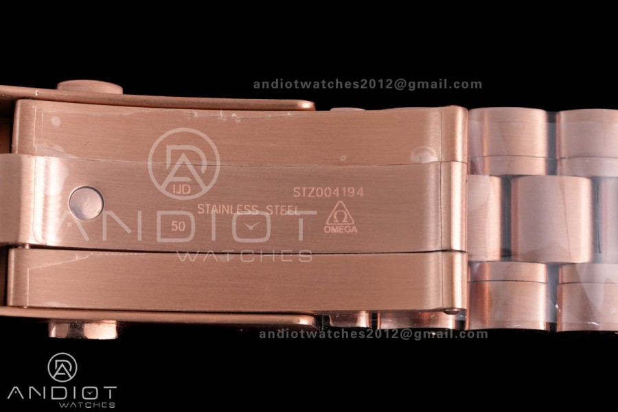 Speedmaster Professional RG N1F Best Edition Brown Dial On RG Bracelet Asian 3861