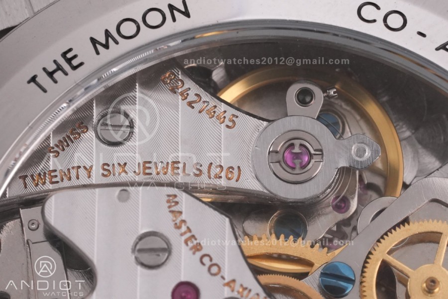 Speedmaster Professional SS N1F Best Edition Silver Dial On SS Bracelet Asian 3861