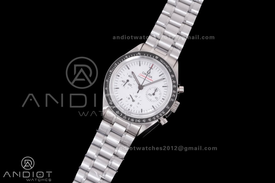 Speedmaster Professional SS N1F Best Edition White Dial On SS Bracelet Asian 3861