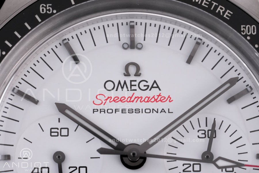 Speedmaster Professional SS N1F Best Edition White Dial On SS Bracelet Asian 3861