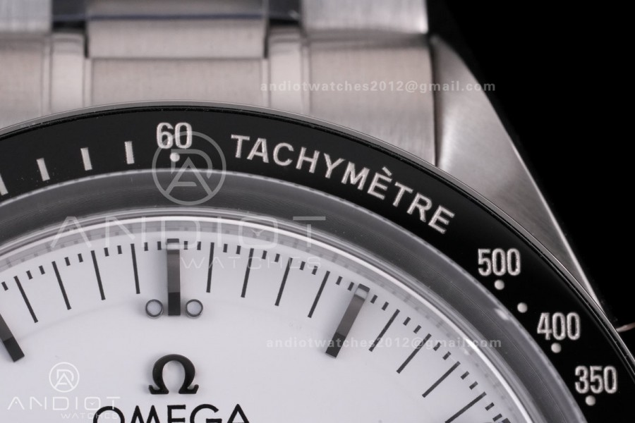 Speedmaster Professional SS N1F Best Edition White Dial On SS Bracelet Asian 3861