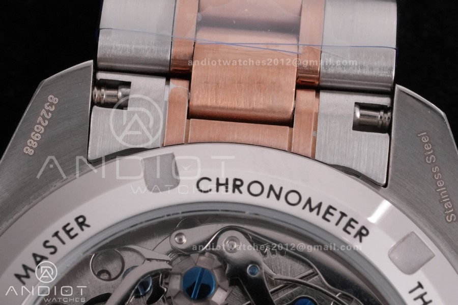 Speedmaster Professional SS/RG N1F Best Edition RG Dial Black Subdial On SS/RG Bracelet Asian 3861