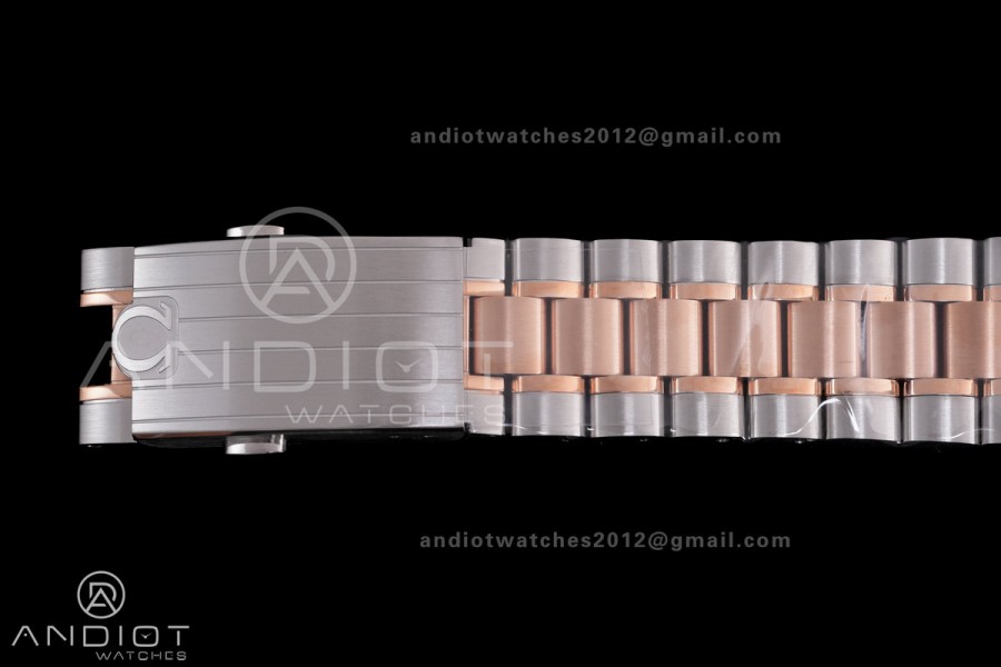 Speedmaster Professional SS/RG N1F Best Edition RG Dial Black Subdial On SS/RG Bracelet Asian 3861