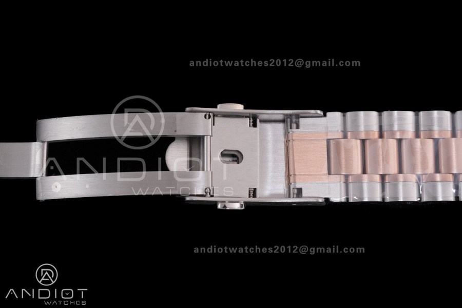 Speedmaster Professional SS/RG N1F Best Edition RG Dial Black Subdial On SS/RG Bracelet Asian 3861