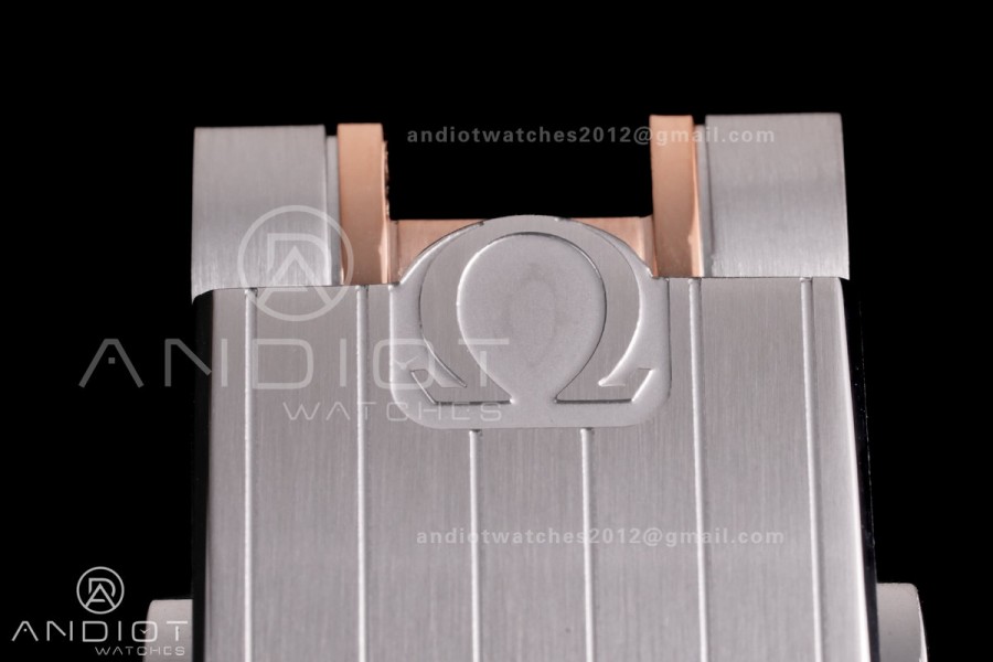 Speedmaster Professional SS/RG N1F Best Edition RG Dial Black Subdial On SS/RG Bracelet Asian 3861