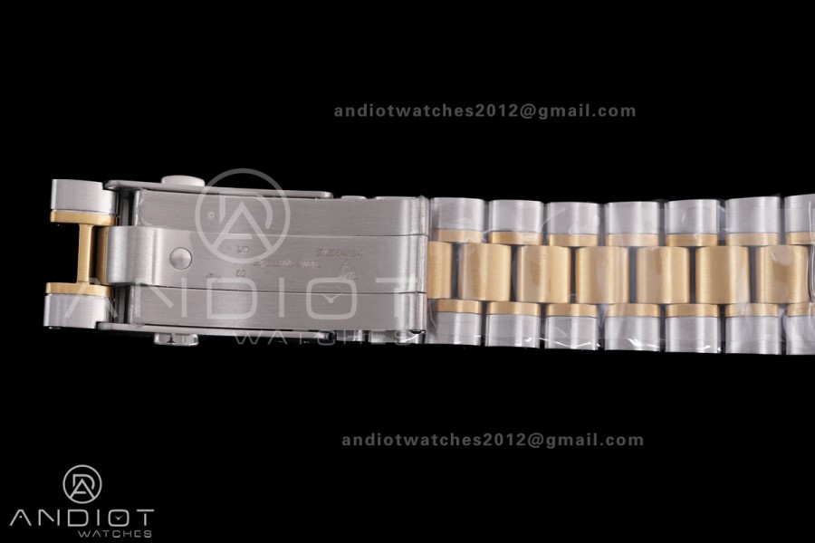 Speedmaster Professional SS/YG N1F Best Edition Silver Dial Gold Subdial On SS/YG Bracelet Asian 3861