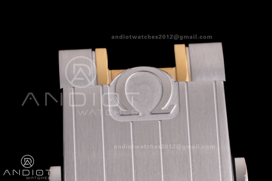 Speedmaster Professional SS/YG N1F Best Edition Silver Dial Gold Subdial On SS/YG Bracelet Asian 3861