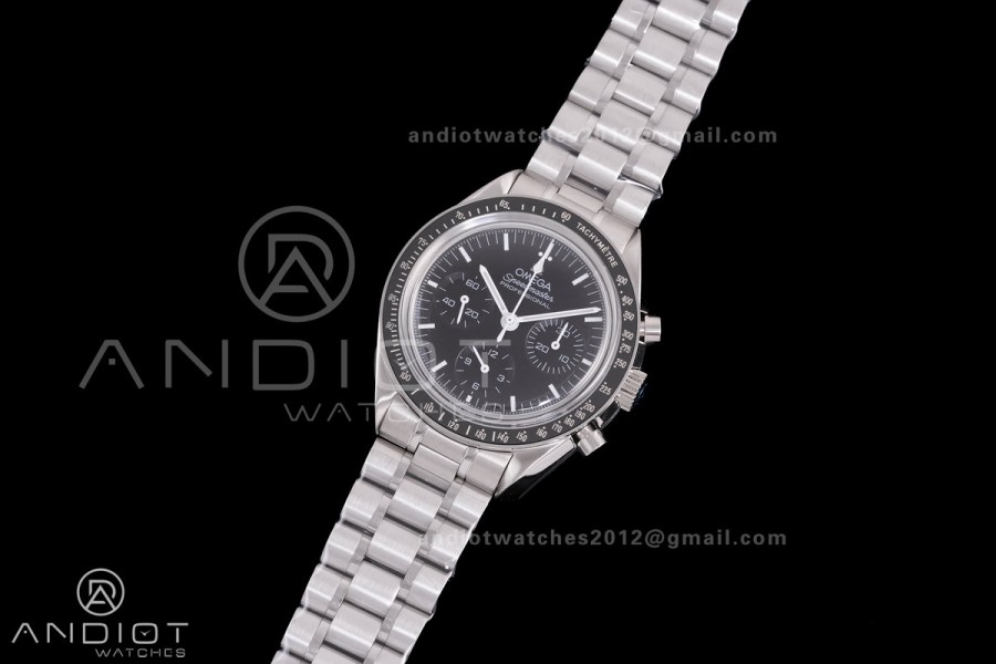 Speedmaster Professional SS N1F Best Edition Black Dial On SS Bracelet Asian 3861
