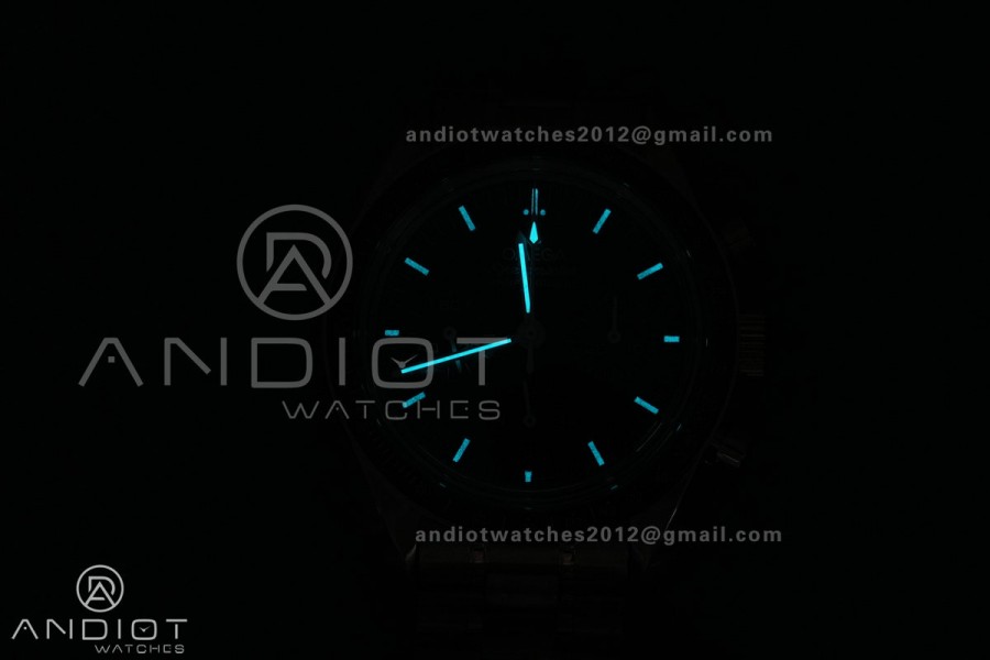 Speedmaster Professional SS N1F Best Edition Black Dial On SS Bracelet Asian 3861