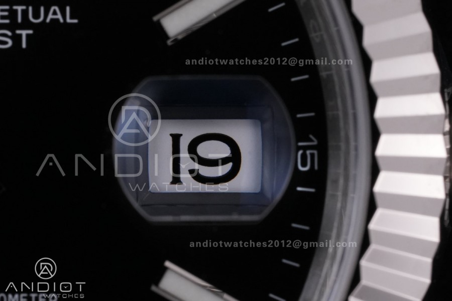 DateJust 41 126334 904L SS VSF 1:1 Best Edition V2 Black Dial On Jubilee Bracelet DD3235