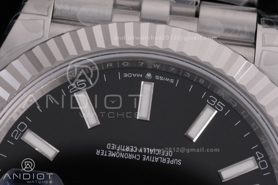 DateJust 41 126334 904L SS VSF 1:1 Best Edition V2 Black Dial On Jubilee Bracelet DD3235