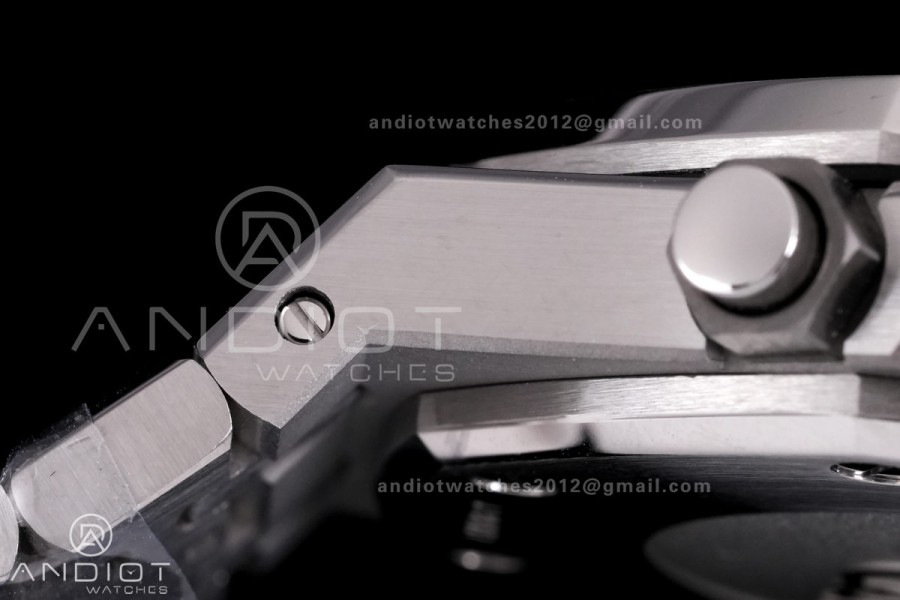Royal Oak Chrono 26331 SS APSF 1:1 Best Edition White/Black Dial on SS Bracelet A2385