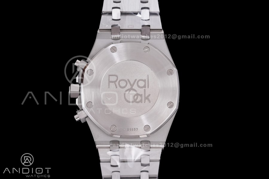 Royal Oak Chrono 26331 SS APSF 1:1 Best Edition White/Black Dial on SS Bracelet A2385