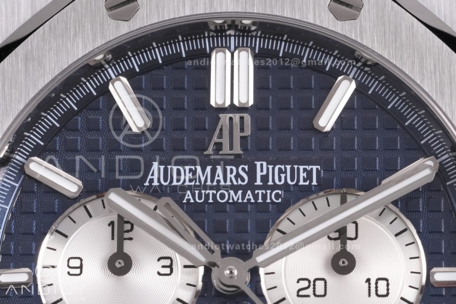 Royal Oak Chrono 26331 SS APSF 1:1 Best Edition Blue Dial on SS Bracelet A2385