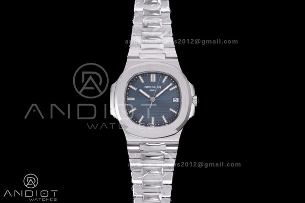 Nautilus 5711 DDF 1:1 Best Edition New Blue Textur...