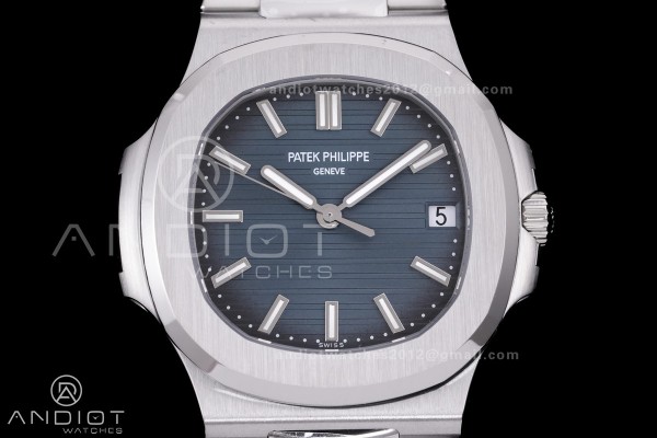 Nautilus 5711 DDF 1:1 Best Edition New Blue Textur...