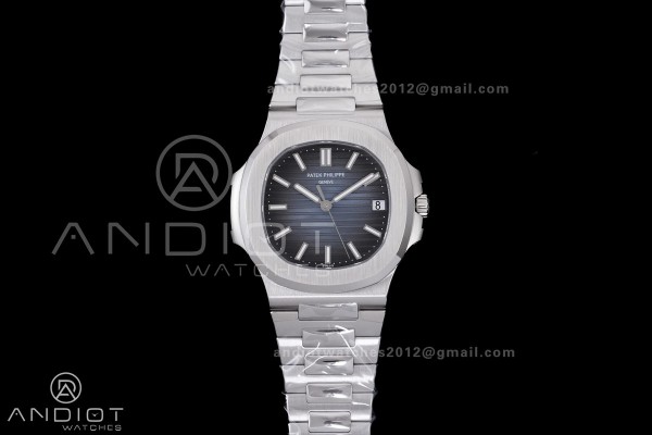 Nautilus 5711 DDF 1:1 Best Edition Old Blue Textur...