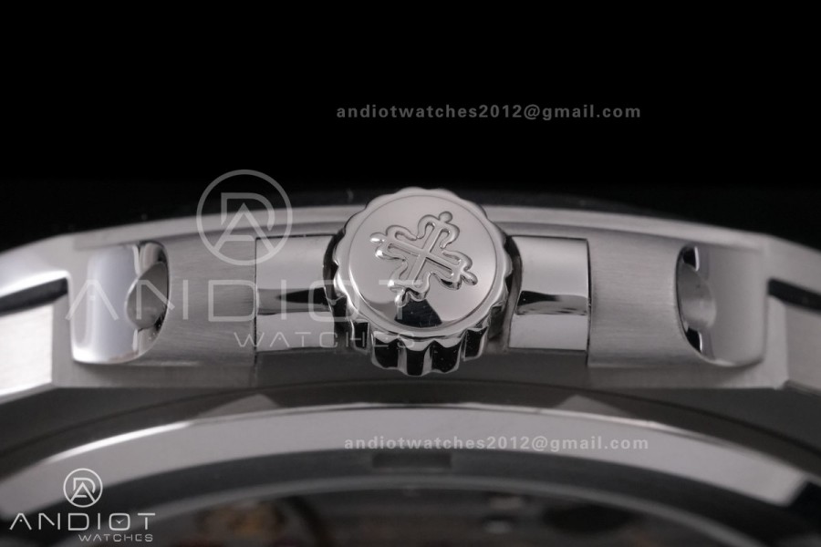 Nautilus 5711 DDF 1:1 Best Edition White Textured Dial on SS Bracelet DD324 Super Clone