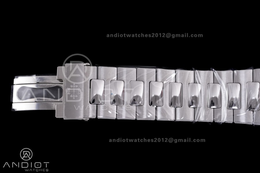 Nautilus 5711 DDF 1:1 Best Edition White Textured Dial on SS Bracelet DD324 Super Clone