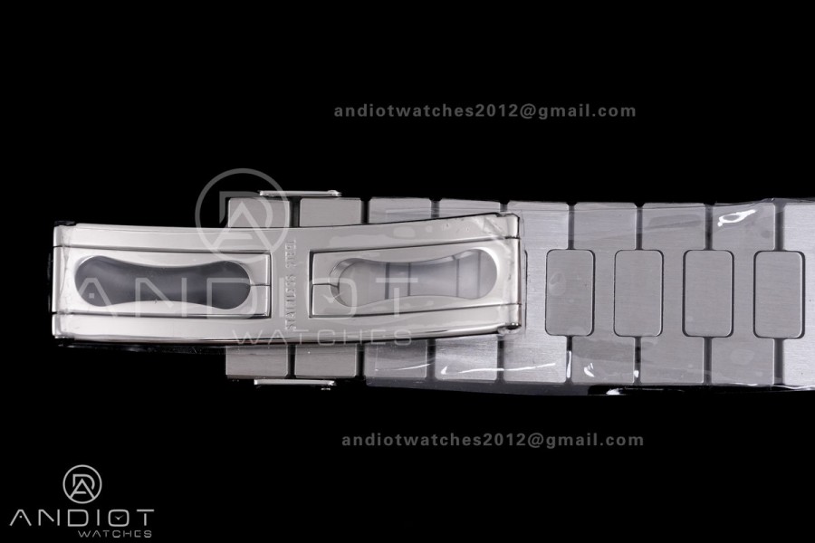Nautilus 5711 DDF 1:1 Best Edition White Textured Dial on SS Bracelet DD324 Super Clone