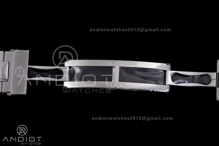 Nautilus 5711 DDF 1:1 Best Edition White Textured Dial on SS Bracelet DD324 Super Clone