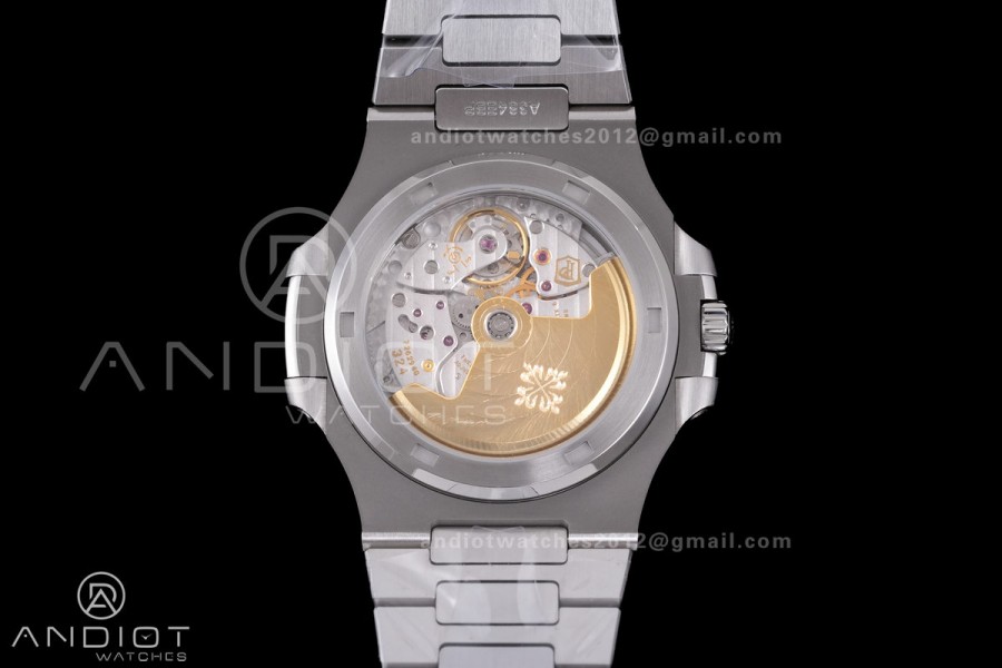 Nautilus 5711 DDF 1:1 Best Edition White Textured Dial on SS Bracelet DD324 Super Clone