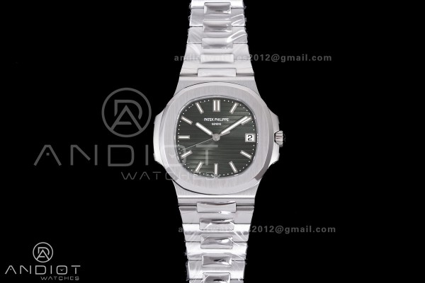 Nautilus 5711 DDF 1:1 Best Edition Green Textured ...