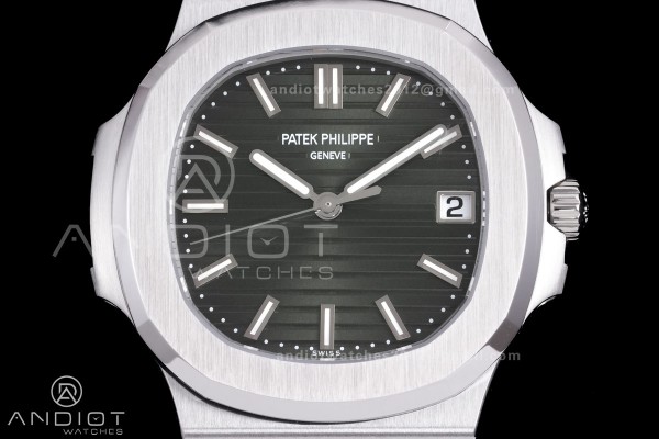 Nautilus 5711 DDF 1:1 Best Edition Green Textured ...