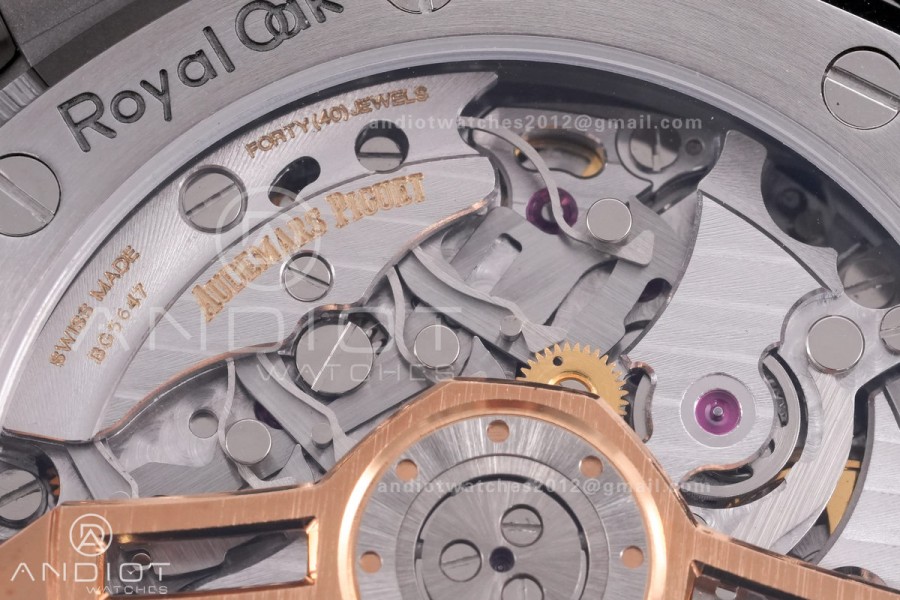 Royal Oak Chrono 26240 SS DDF 1:1 Best Edition Blue Dial on SS Bracelet DD4401 Super Clone