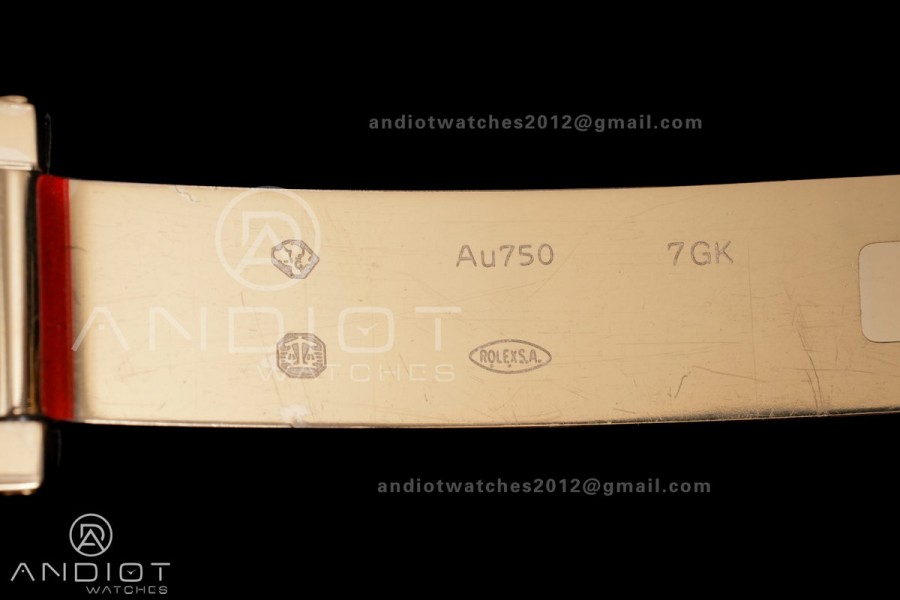 Day Date 228238 40mm Gain Weight QF 1:1 Best Edition Green Dial Roman Marker On YG President Bracelet DD3255