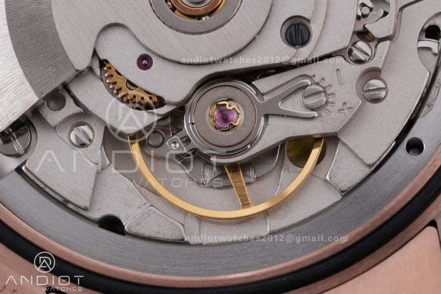 Day Date 128235 Gain Weight RG QF 1:1 Best Edition RG Dial T Diamond Marker On RG President Bracelet A2836