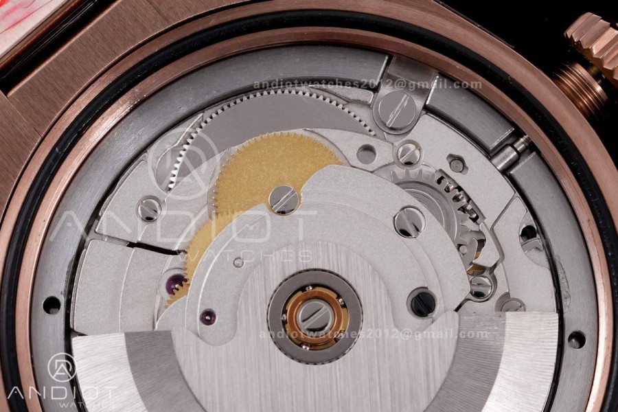 Day Date 128235 Gain Weight RG QF 1:1 Best Edition RG Dial T Diamond Marker On RG President Bracelet A2836