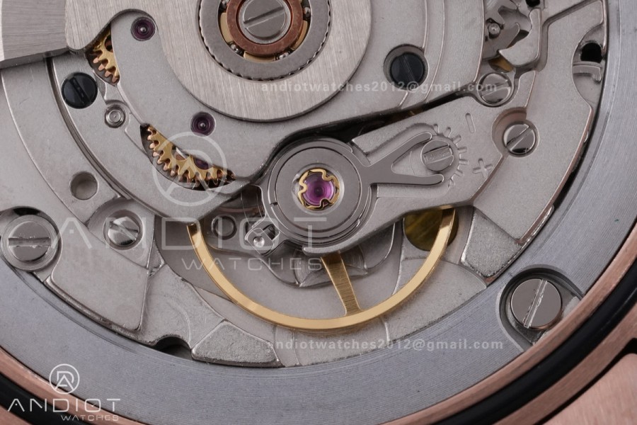 Day Date 40 RG 228235 QF 1:1 Best Edition Eisenkiesel Dial on President Bracelet A2836 (Gain Weight)