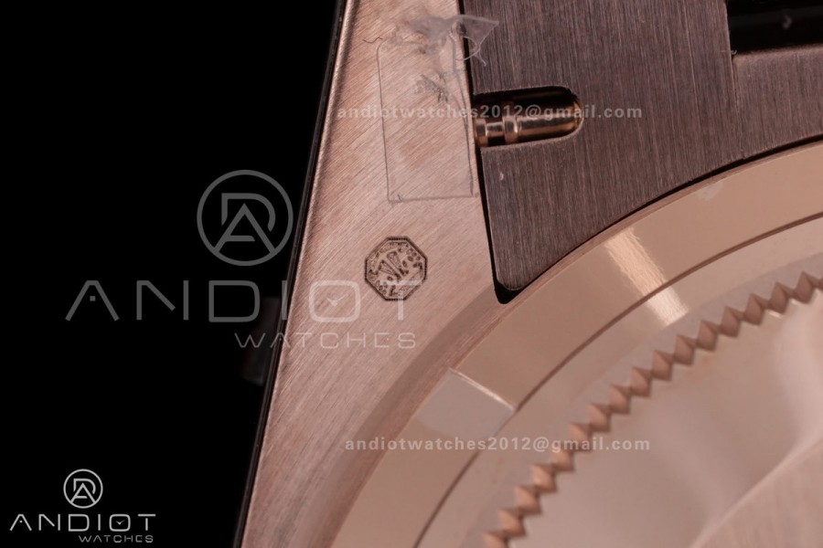 Day Date 40 RG 228235 QF 1:1 Best Edition Eisenkiesel Dial on President Bracelet A2836 (Gain Weight)