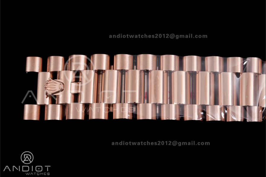 Day Date 40 RG 228235 QF 1:1 Best Edition Eisenkiesel Dial on President Bracelet A2836 (Gain Weight)