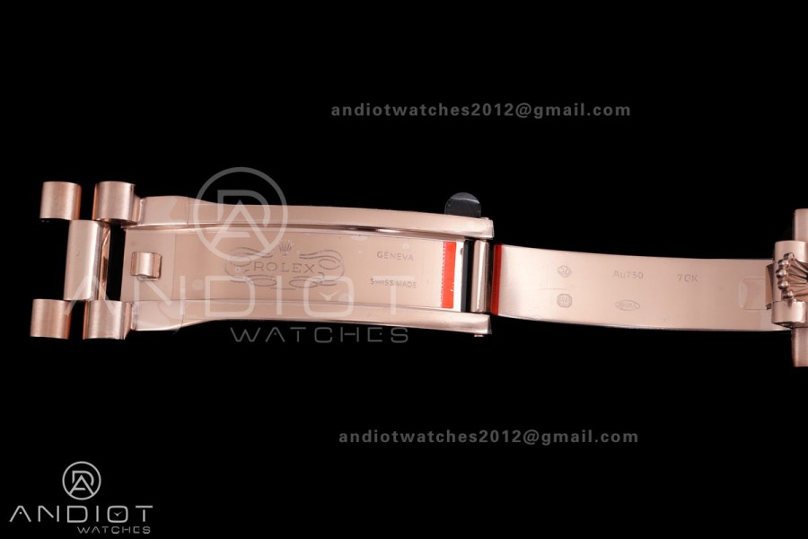 Day Date 40 RG 228235 QF 1:1 Best Edition Eisenkiesel Dial on President Bracelet A2836 (Gain Weight)