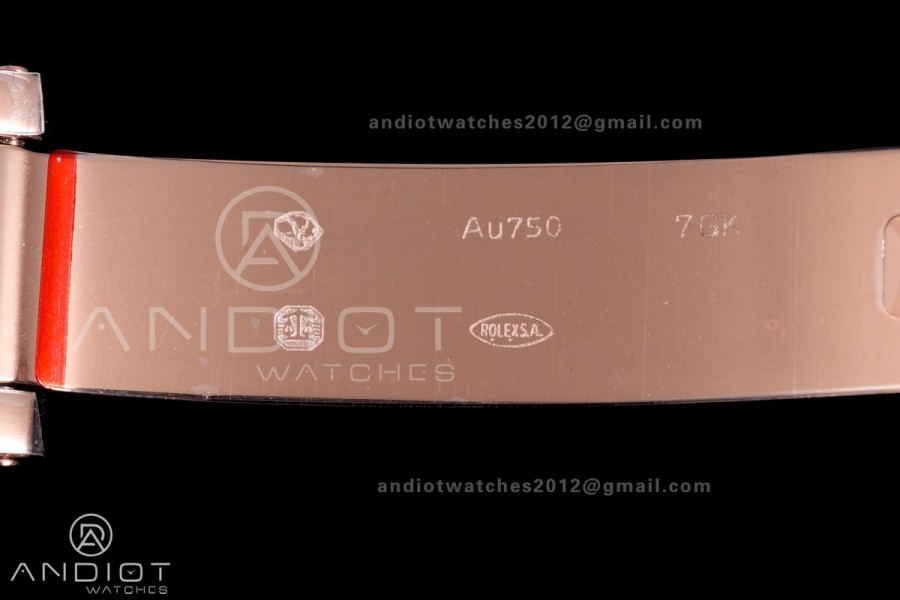 Day Date 40 RG 228235 QF 1:1 Best Edition Eisenkiesel Dial on President Bracelet A2836 (Gain Weight)