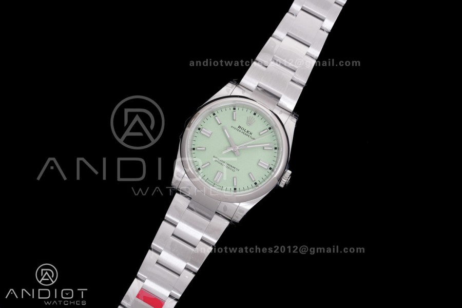 Oyster Perpetual 36mm 126000 904L VSF 1:1 Best Edition 2025 Pistachio Dial on 904L SS Bracelet VS3230