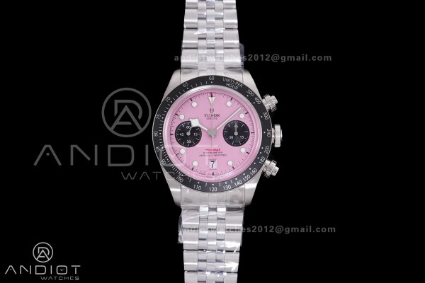 Black Bay Chrono SS ZF 1:1 Best Edition Pink Dial ...